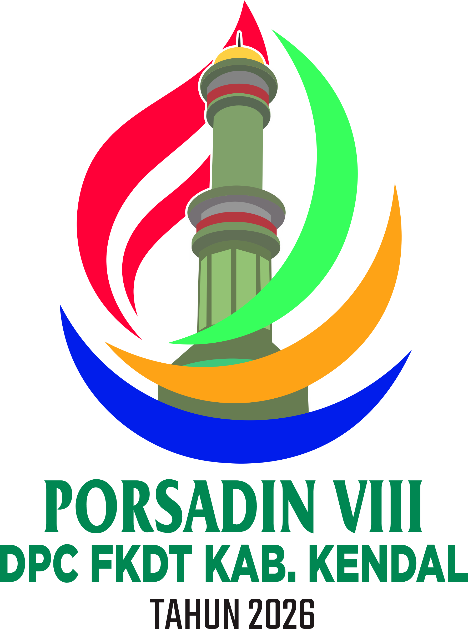 Logo PORSADIN VIII DPC PKDT KAB.KENDAL